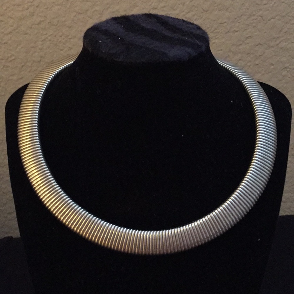 Silver Monet necklace